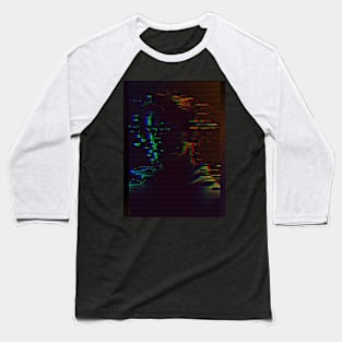 glitch design Baseball T-Shirt